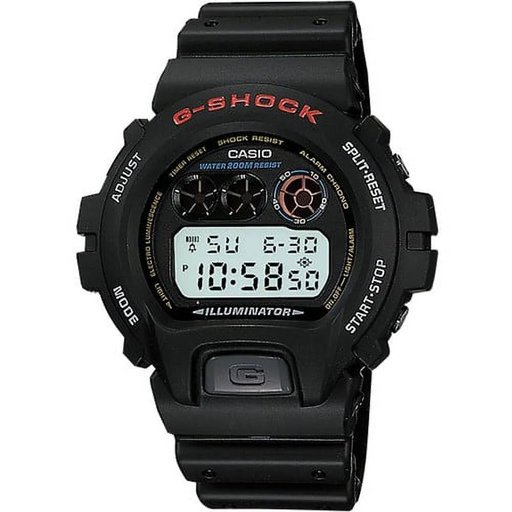 Men'S Black Classic Digital Watch DW6900-1V