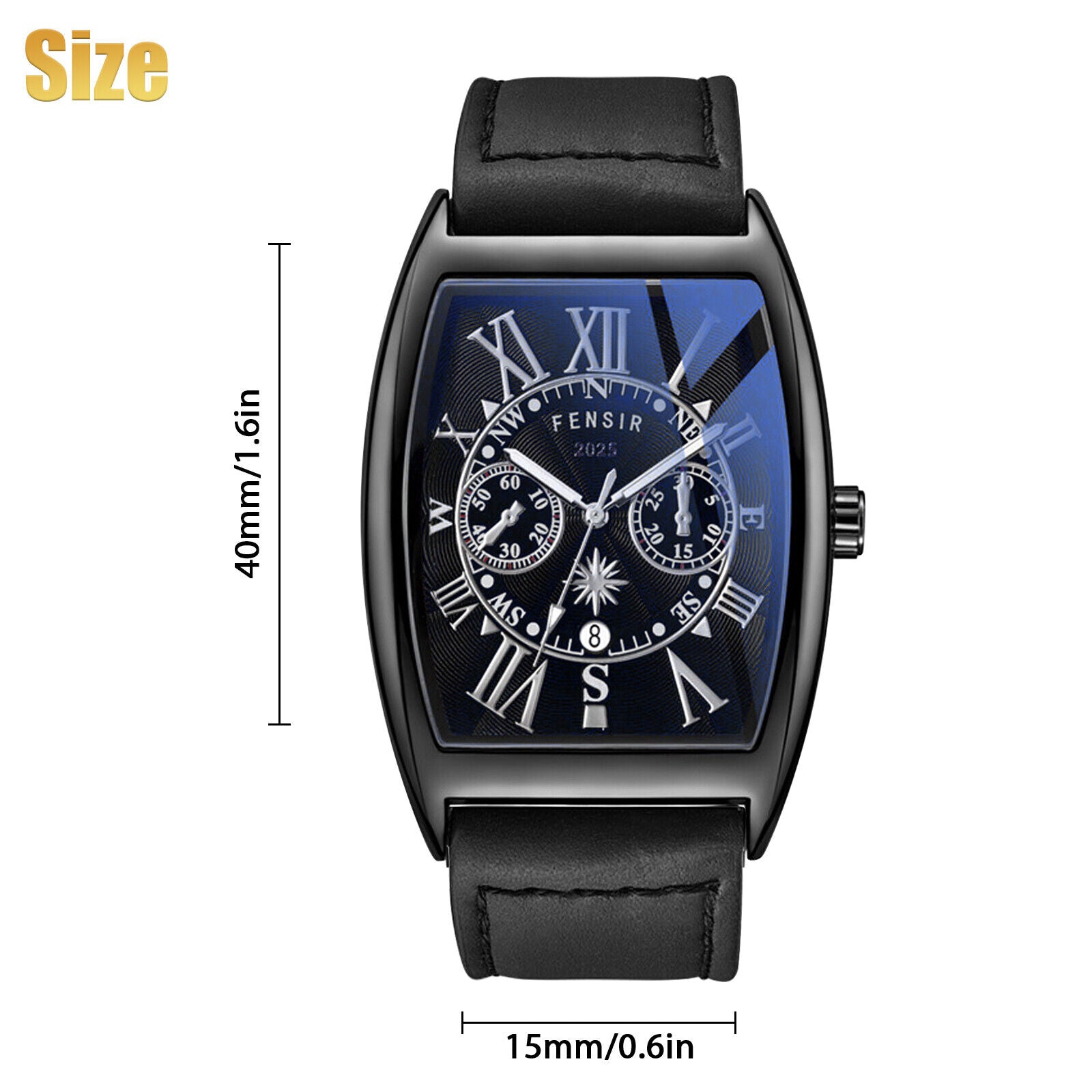 Luxury Waterproof Men'S Watch Quartz Business Classic Sports Multifunction Wrist