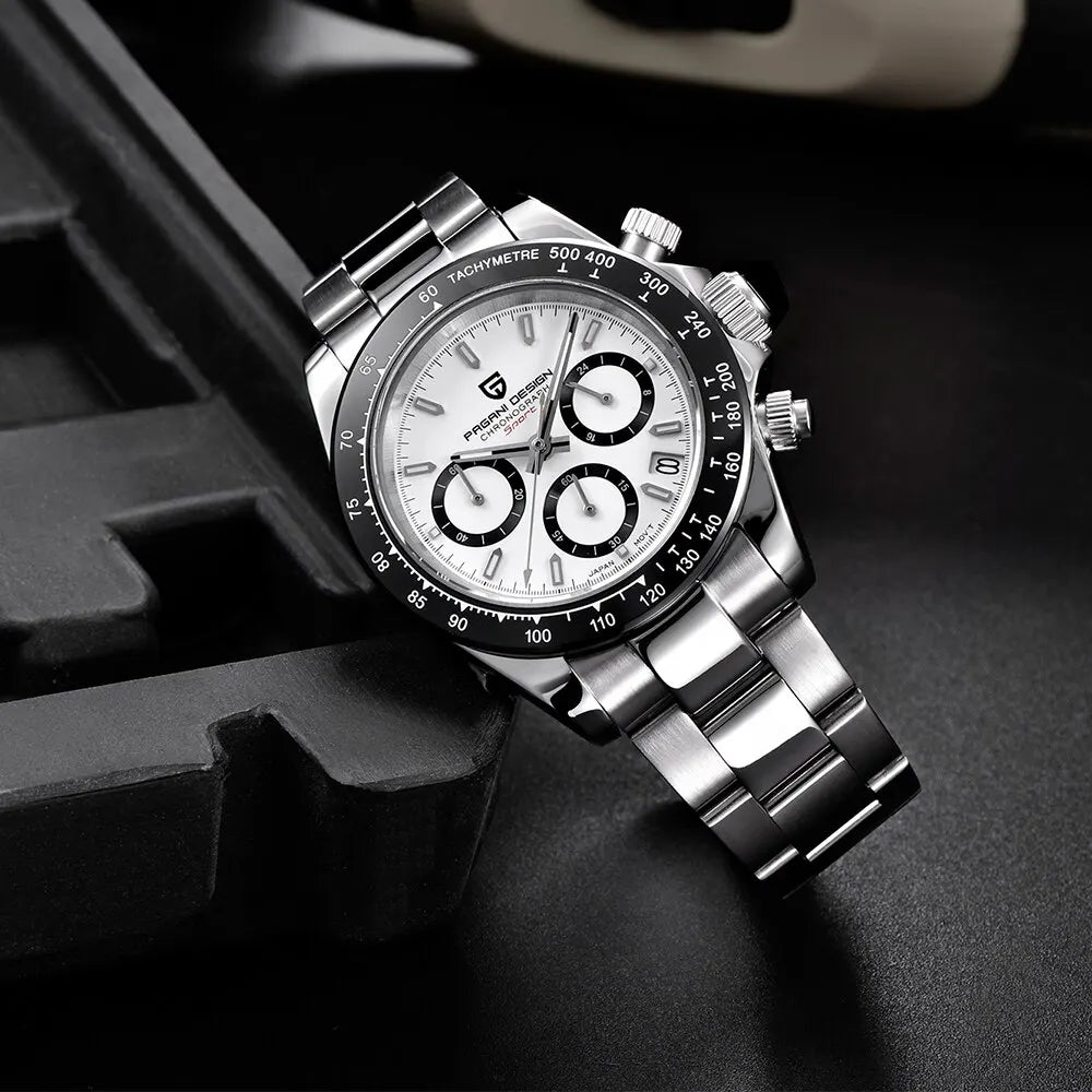 2024 New Men Watches Quartz Business Watch Mens Watches Top Brand Luxury Watch Men Chronograph VK63