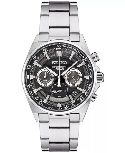 Men'S Chronograph Essentials Stainless Steel Bracelet Watch 41Mm